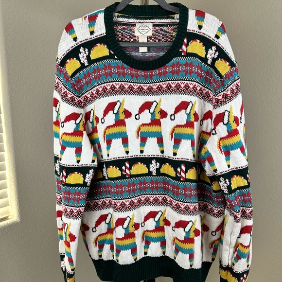 St. John's Bay Sweaters St Johns Bay Ugly Christmas Sweater Tacos